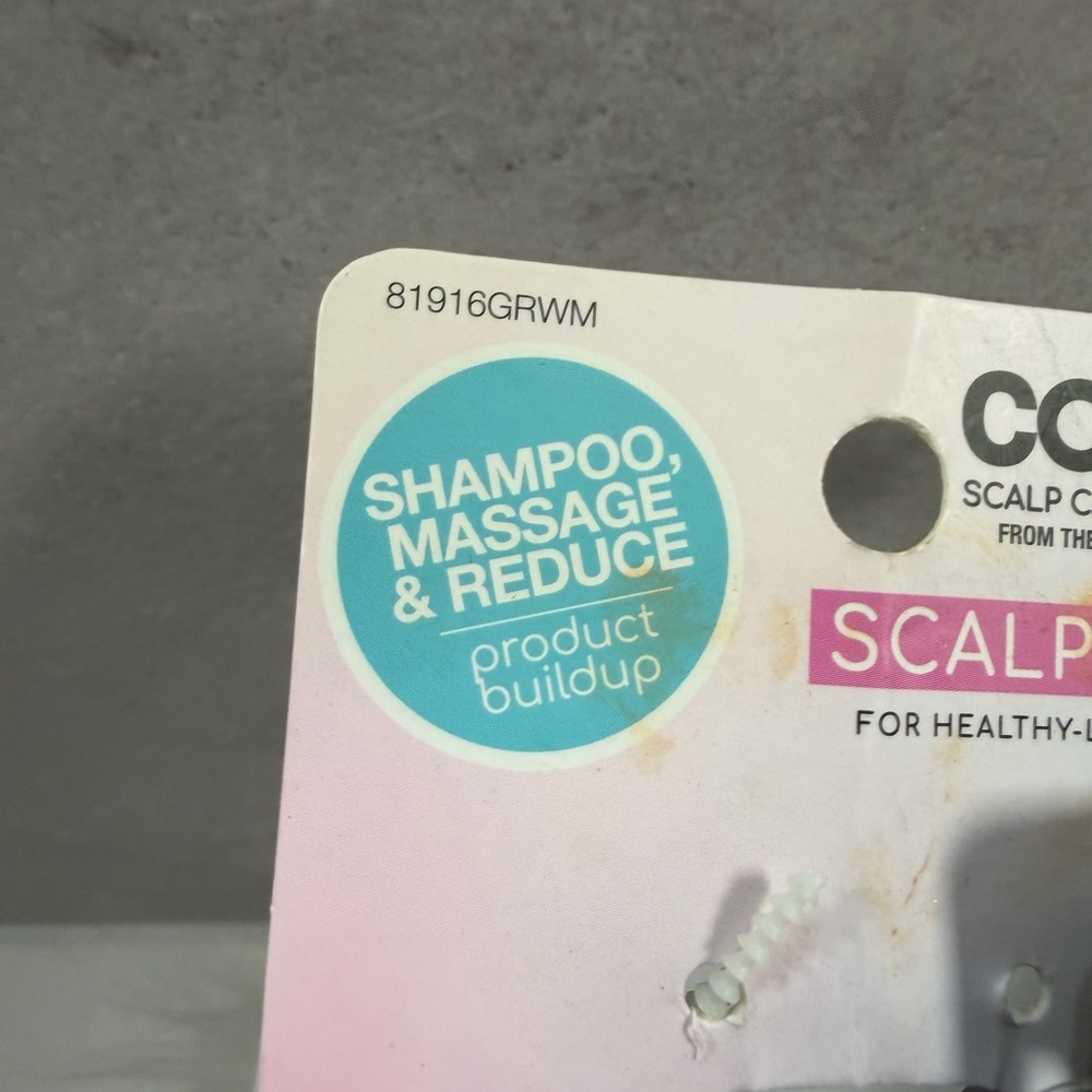 🩷5/$10🩷 Conair Scalp Care Gold & Black Hair Clip - Picture 3 of 7
